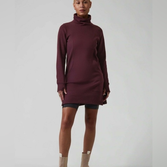 Athleta Dresses & Skirts - NWT Athleta Cozy Karma funnel neck dress